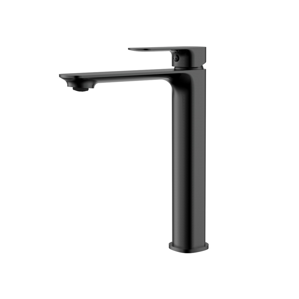 Slika proizvoda ARMAL OPAL JED. MIJEŠALICA ZA UMIVAONIK VISOKA 26,9 cm BEZ PILETE GUN METAL BRUŠENA