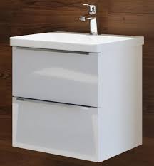 Slika proizvoda ARMAL IBIZA BAZA Š45 VISEĆI ELEMENT- 2 LADICE bijela sjaj; 2 ladice slimbox; ručkica; 45x43x49 cm
