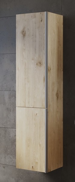 Slika proizvoda ARMAL IBIZA VISEĆI KUPAONSKI ELEMENT V -150  - 2 VRATA hrast stari; 2 vrata; ručkica; 30x35x150 cm