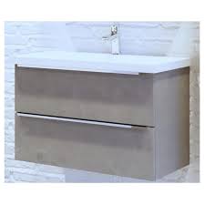 Slika proizvoda ARMAL IBIZA BAZA Š75 VISEĆI ELEMENT- 2 LADICE svijetli beton; 2 ladice slimbox; ručkica; 76x43x49 cm