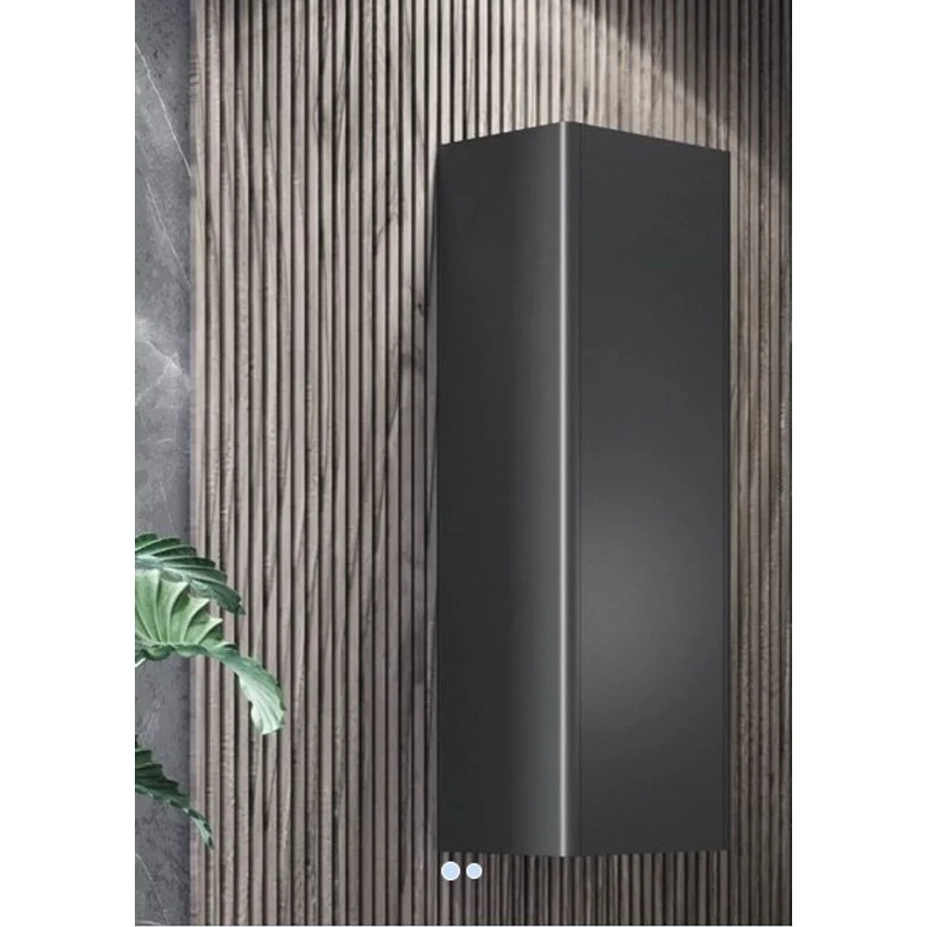 Slika proizvoda ARMAL AMARILIS ORMARIĆ ANTRACIT VISEĆI 35x35x120 cm S JEDNIM VRATIMA, FRONTA ANTRACIT GLATKA, KORPUS SIVA MAT