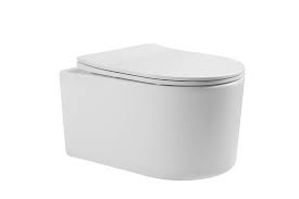 Slika proizvoda ARMAL MARS WC ŠKOLJKA VISEĆA bijela sjaj; sa sjedalicom; rimless; 490x370x340 mm